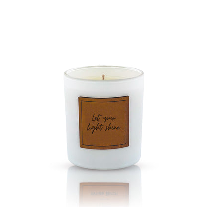 "Let your light shine" – 9 oz Soy Candle