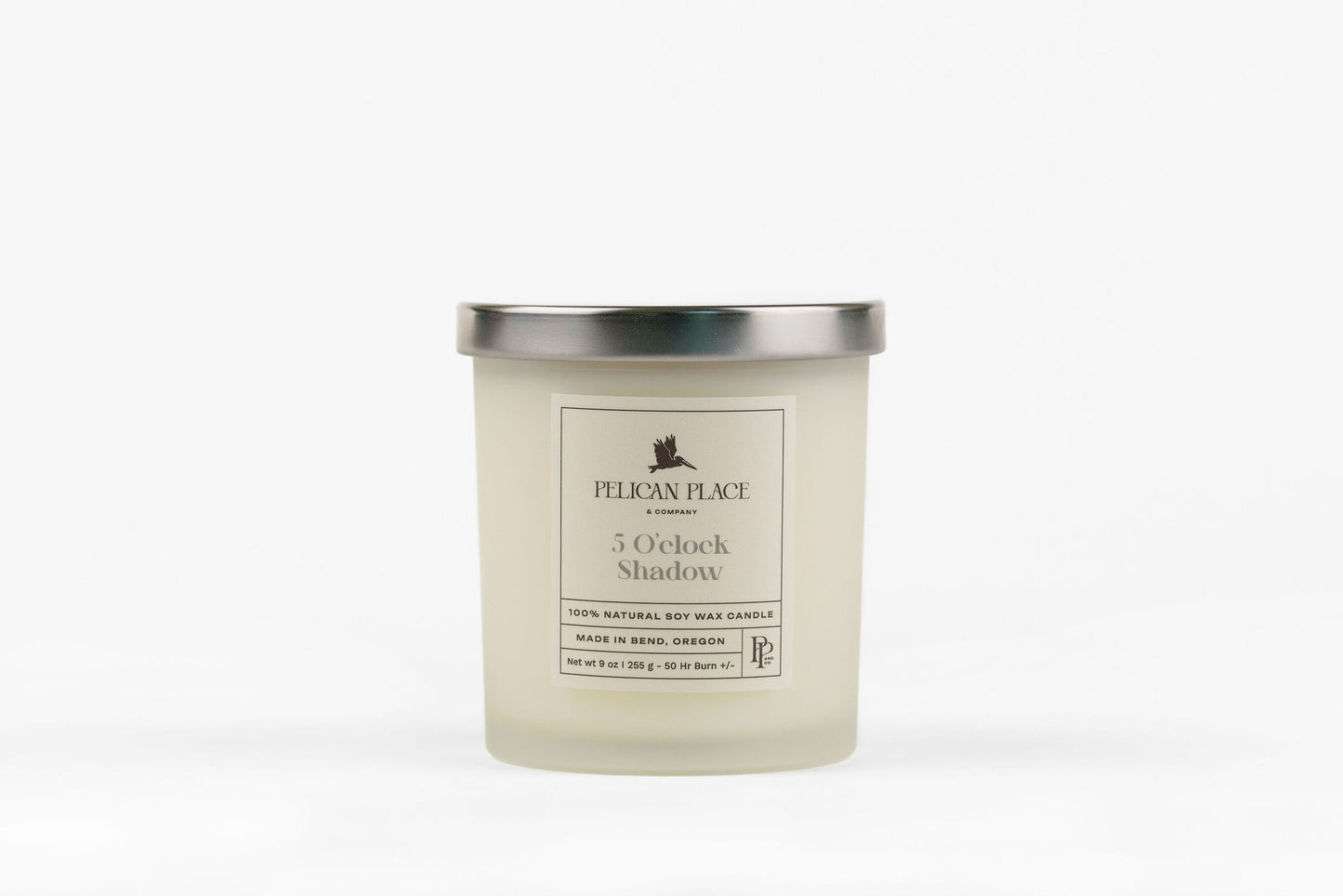 5 O'Clock Shadow Soy Wax Candle