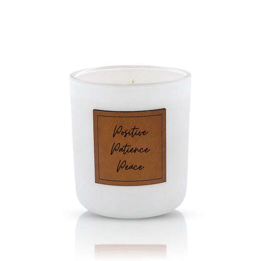 "Positive Patience Peace" – 13 oz Soy Candle