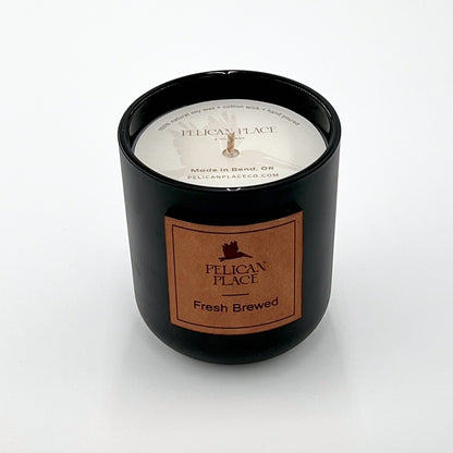 Fresh Brewed Soy Candle - Black