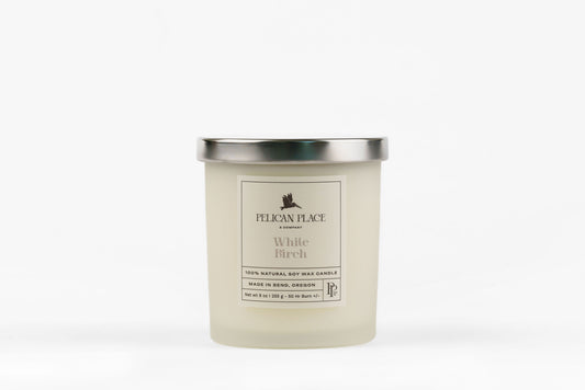 White Birch Soy Wax Candle