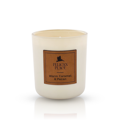 Warm Caramel & Pecan – 13 oz Soy Candle
