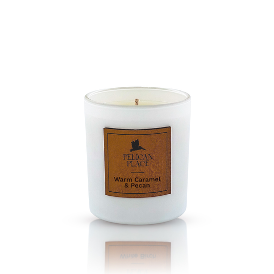 Warm Caramel & Pecan – 9 oz Soy Candle