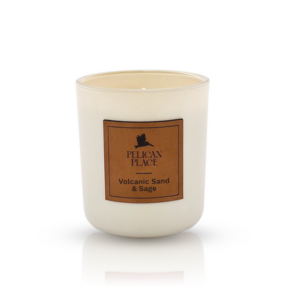 Volcanic Sand & Sage – 13 oz Soy Candle